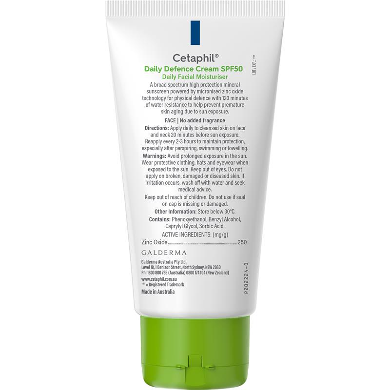 Cetaphil Daily Defence SPF50 50g