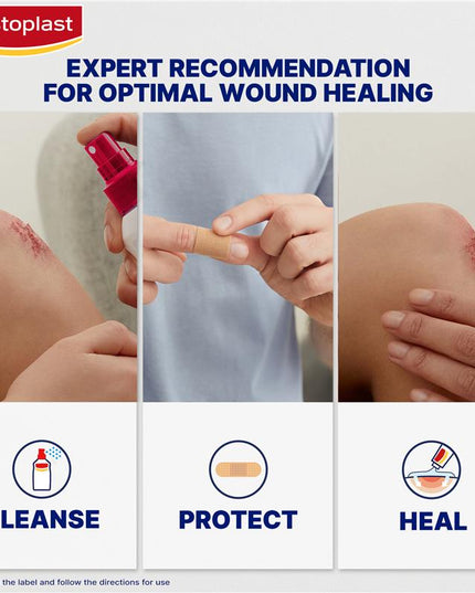 Elastoplast Heavy Fabric Waterproof XL 10 Strips