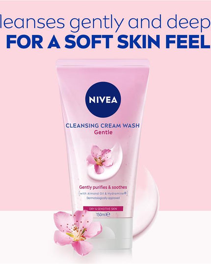 NIVEA Daily Essentials Gentle Face Wash Cleanser 150ml