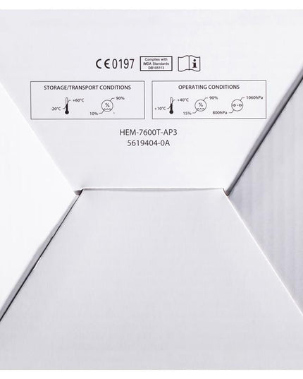 Omron Smart Elite HEM7600T Blood Pressure Monitor Bluetooth Tubeless