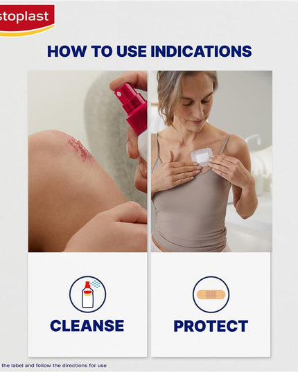 Elastoplast Sensitive Dressing XL 6x7cm 5 Dressings
