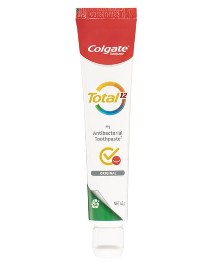 Colgate Toothpaste Total Original Antibacterial & Fluoride 40g