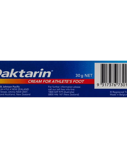 Daktarin Cream for Athlete's Foot 30g