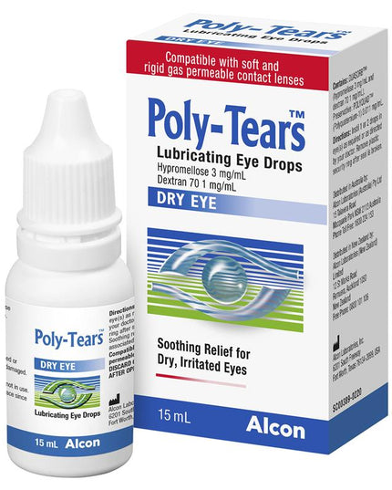 Poly Tears Eye Drops 15ml