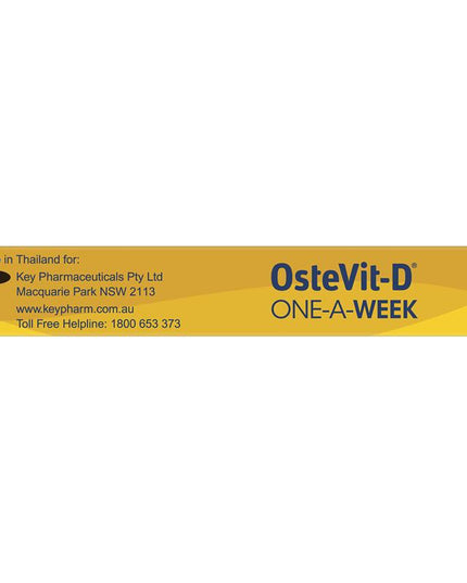OsteVit-D Vitamin D3 7000IU 1-A-Week 10 Capsules (S3)