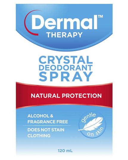 Dermal Therapy Crystal Deodorant Spray 120ml
