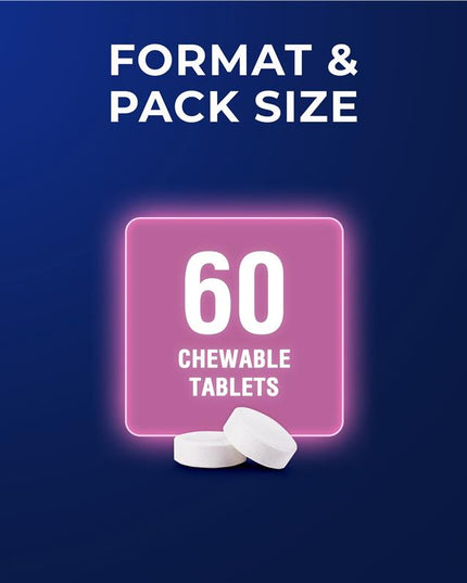 Ostelin Calcium & Vitamin D3 60 Chewable Tablets