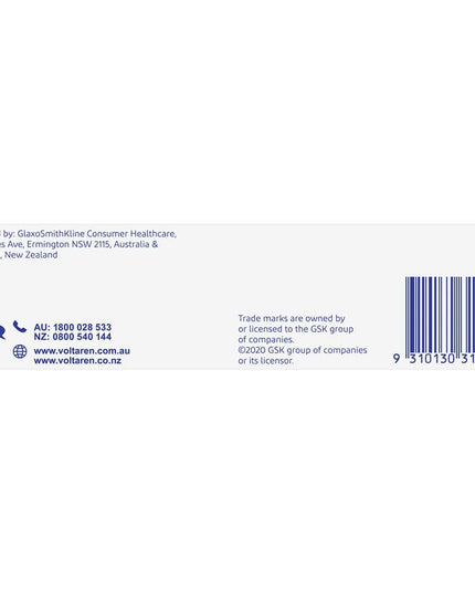 Voltaren Osteo Gel Osteoarthritis 12 Hour Pain Relief 100 g