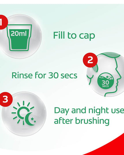Colgate Plax Alcohol free Antibacterial Freshmint Mouthwash 500mL