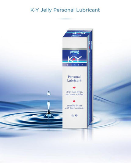 Durex K-Y Jelly Personal Intimate Gel Lubricant 100g