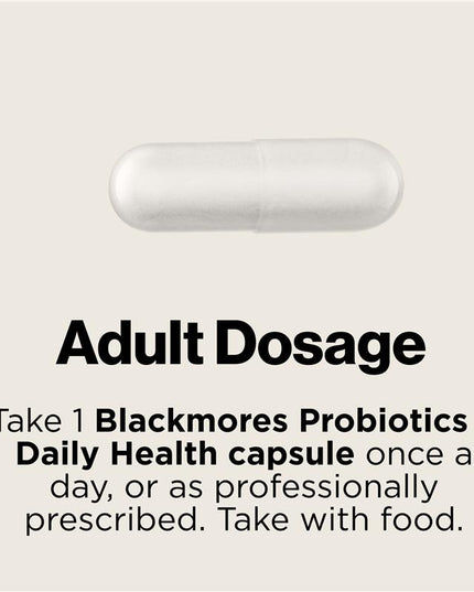 Blackmores Probiotics+ Daily Health 30 Capsules