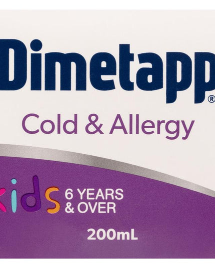 Dimetapp Cold and Allergy 200mL