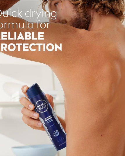 NIVEA MEN Cool Kick 48H Aerosol Deodorant 250ml