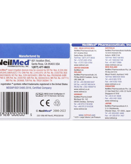 NeilMed Sinus Rinse 120 Sachets