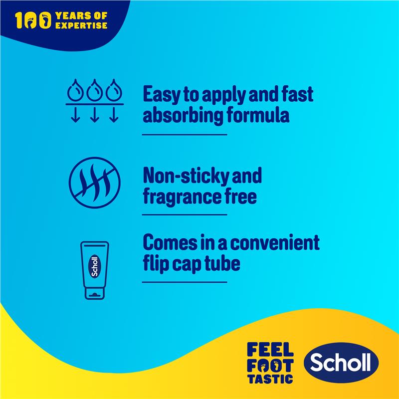 Scholl Eulactol Foot Heel Balm Gold 120ml - Rough Dry or Cracked Skin