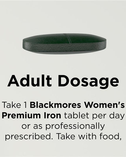 Blackmores Womens Premium Iron 30 Tablets