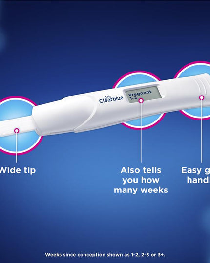 Clearblue Digital Pregnancy Test Weeks Indicator 2 Tests