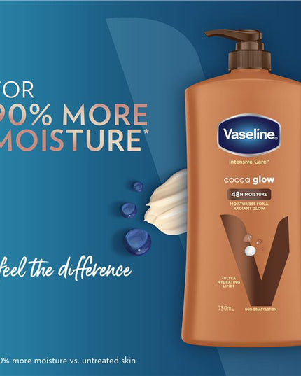 Vaseline Intensive Care Body Lotion Cocoa Glow 750ml