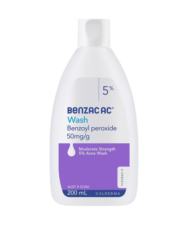 Benzac AC Wash 5% 200mL