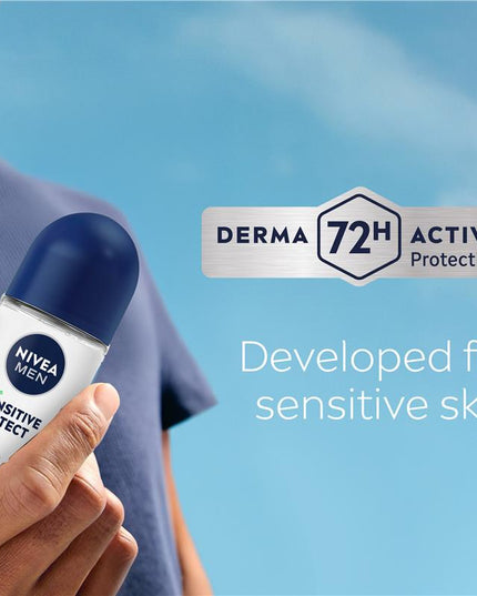 NIVEA MEN Sensitive Protect 48H Roll On Deodorant 50ml