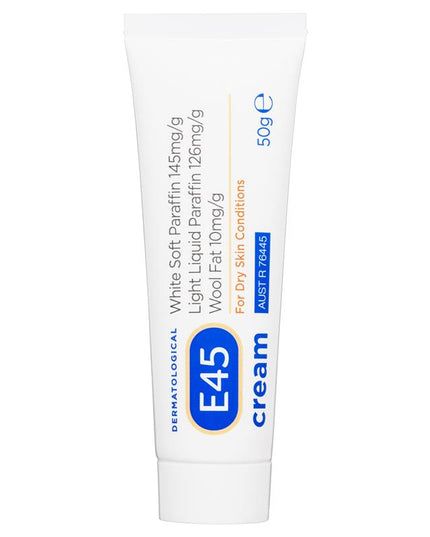 E45 Moisturising Cream for Dry Skin and Eczema 50g