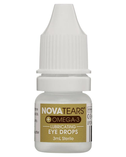 Nova Tears + Omega3 Preservative Free Lubricating Eye Drops 3ml