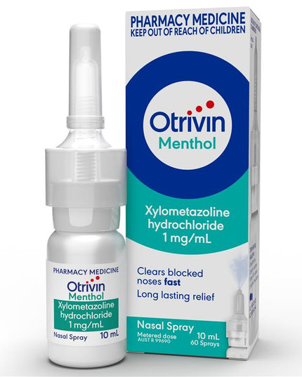 Otrivin Adult Nasal Spray Menthol 10ml