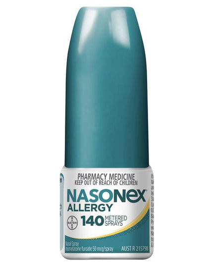 Nasonex Allergy Non-Drowsy 24 Hour Nasal Spray Twin Pack 2 x 140 Sprays