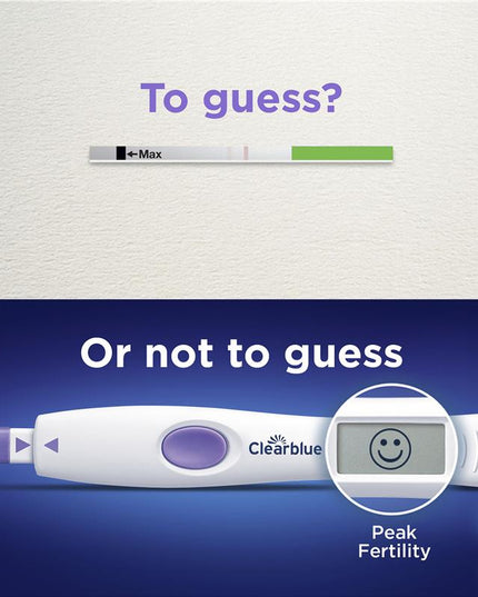 Clearblue Advanced Digital Ovulation Kit Test (Dual Hormone) 10 Pack