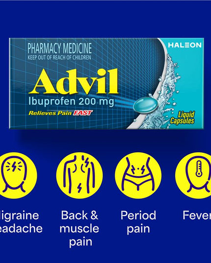 Advil Liquid Capsules 90