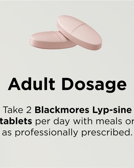 Blackmores Lypsine 30 Tablets