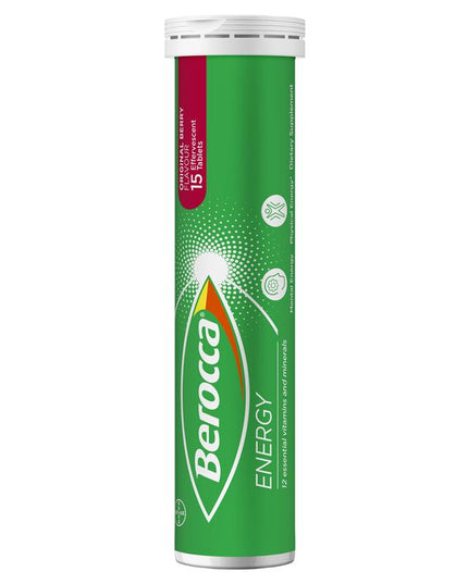 Berocca Energy Original Berry 30 Effervescent Tablets