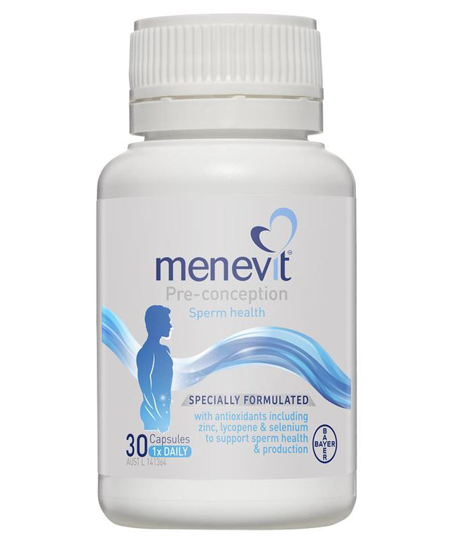 Menevit 30 Capsules NEW
