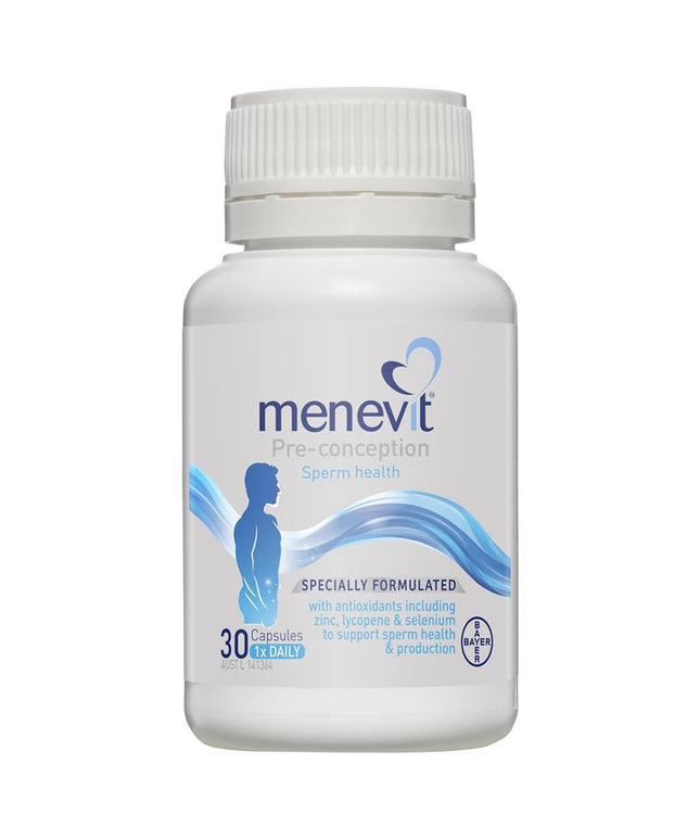 Menevit 30 Capsules NEW