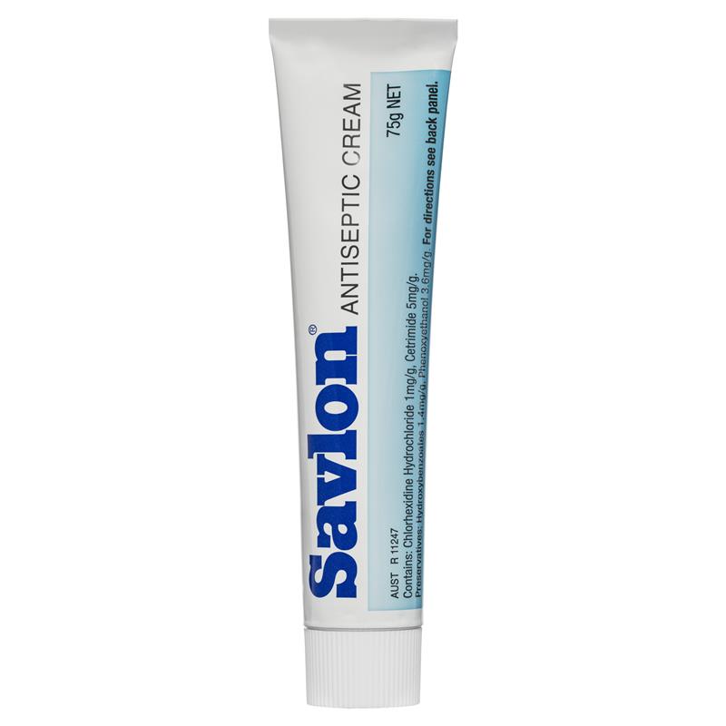 Savlon Antiseptic Cream for Cuts Grazes Bites 75g