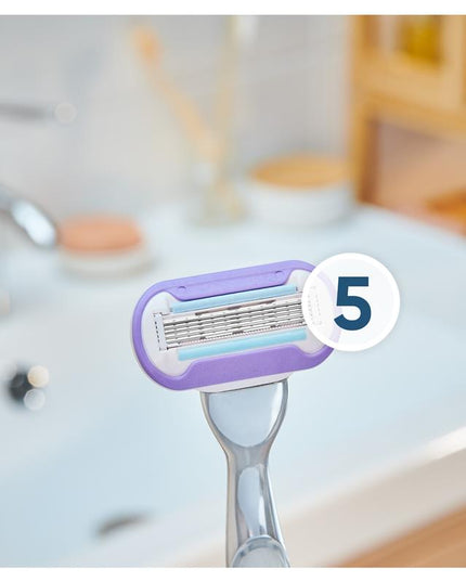 Gillette Venus Deluxe Smooth Swirl Blade Refills 4 Pack