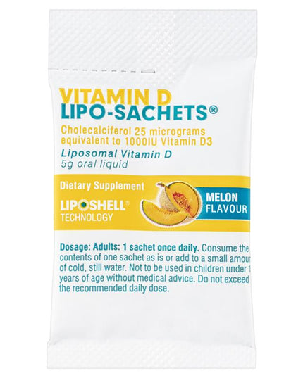 Lipo-Sachets Vitamin D Melon 5g 30 Sachets