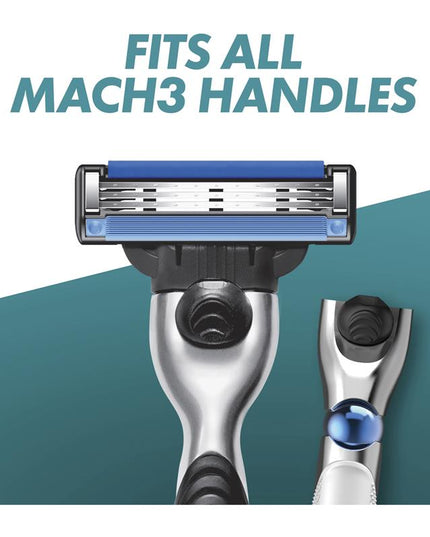 Gillette Mach 3+ Razor 2 Up
