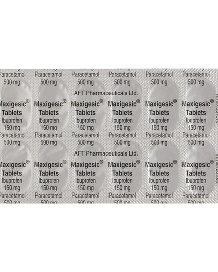Maxigesic Double Action Combination Pain Relief 12 Tablets