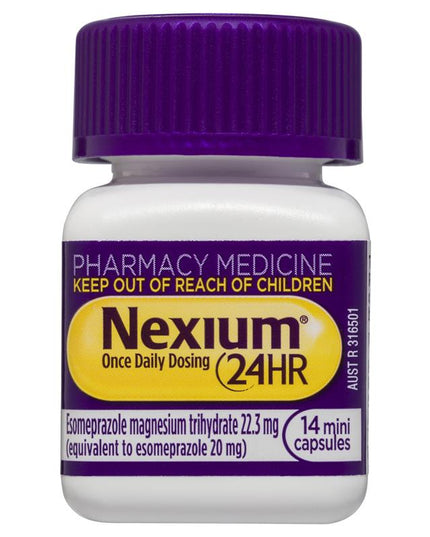 Nexium 24hr 20mg 14 Mini Capsules