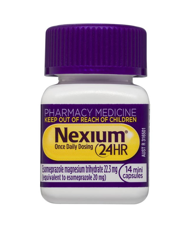 Nexium 24hr 20mg 14 Mini Capsules