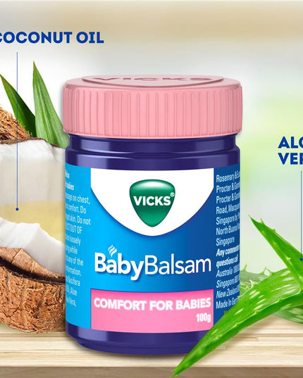 Vicks Vaporub Baby Balsam 100g