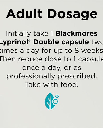 Blackmores Lyprinol Double 30 Capsules