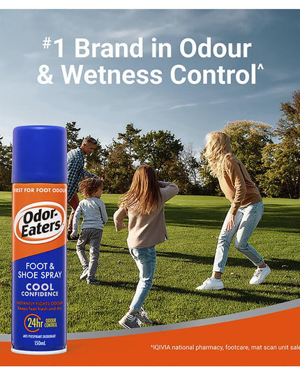 Odor-Eaters Foot & Shoe Spray Cool Confidence 150ml