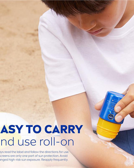 NIVEA Sun Kids Protect & Play SPF50 Sunscreen Roll On 65ml