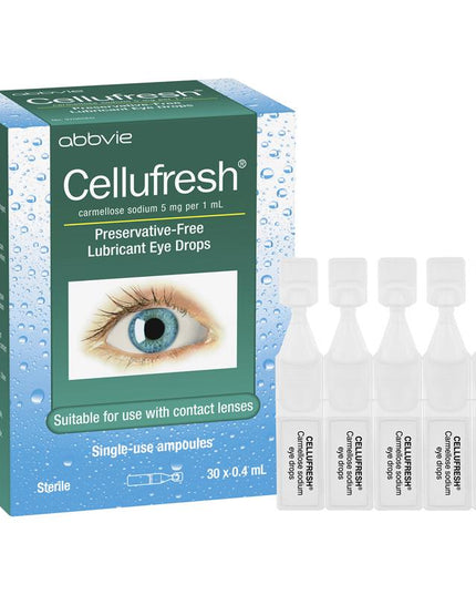 Cellufresh Eye Drops 30 x 0.4ml Vials