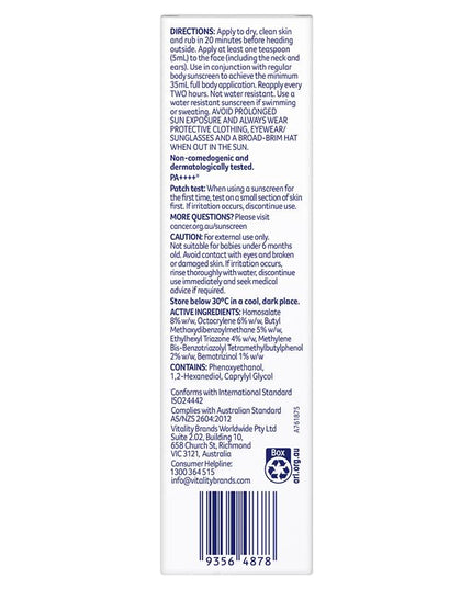 Cancer Council SPF 50+ Day Wear Face Fluid Matte Invisible 50ml