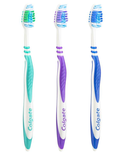 Colgate Zig Zag Deep Interdental Clean Toothbrush Flex Soft Value 3 Pack