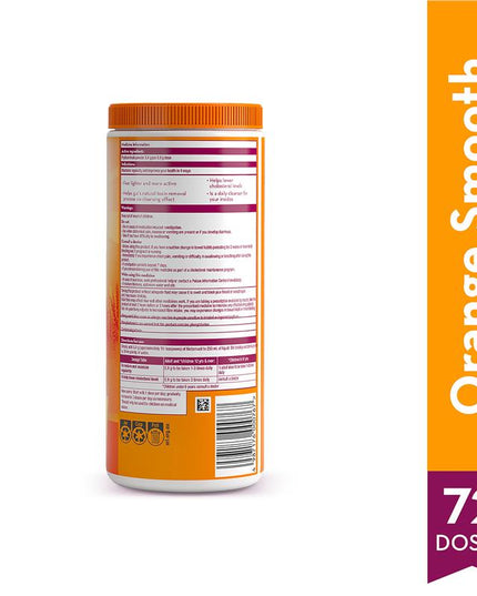 Metamucil Fibre Supplement Smooth Orange 72 Dose 425g