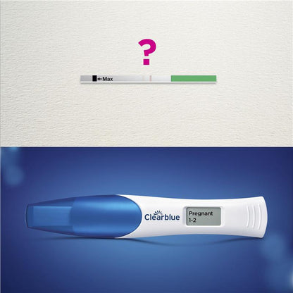 Clearblue Digital Pregnancy Test Weeks Indicator 2 Tests